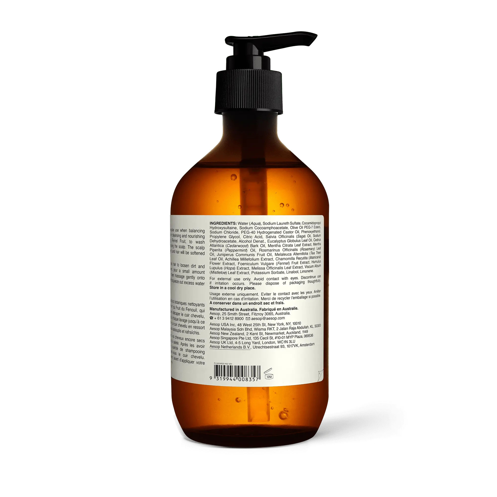 Equalising Shampoo